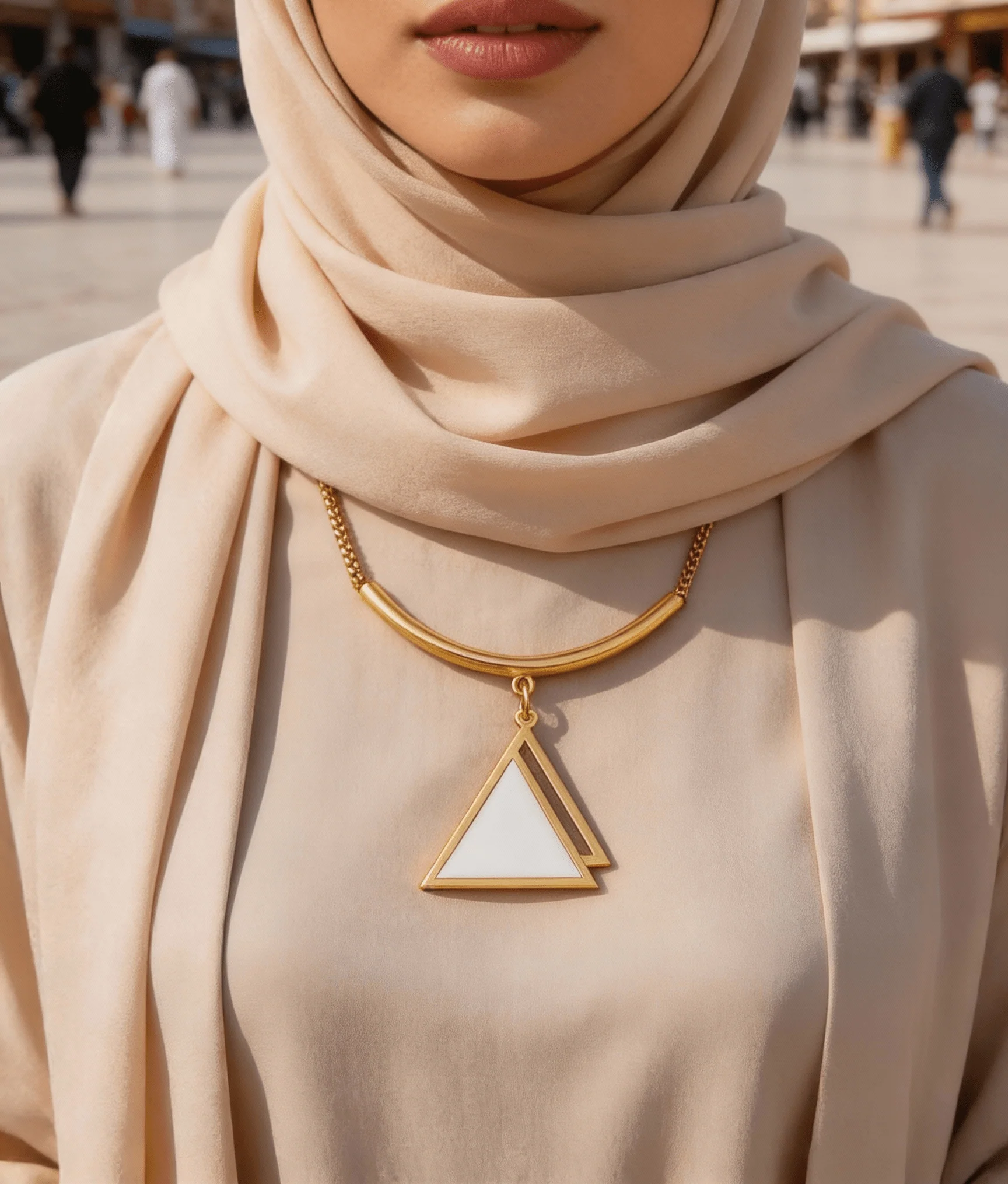 Pyramid Necklace - Image 2