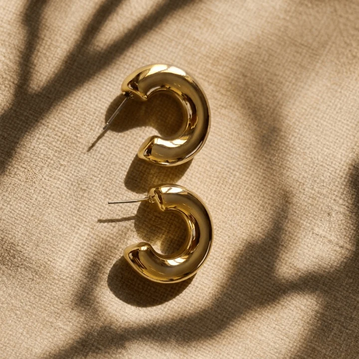 Yara Earrings - Stainless Steel - Image 2