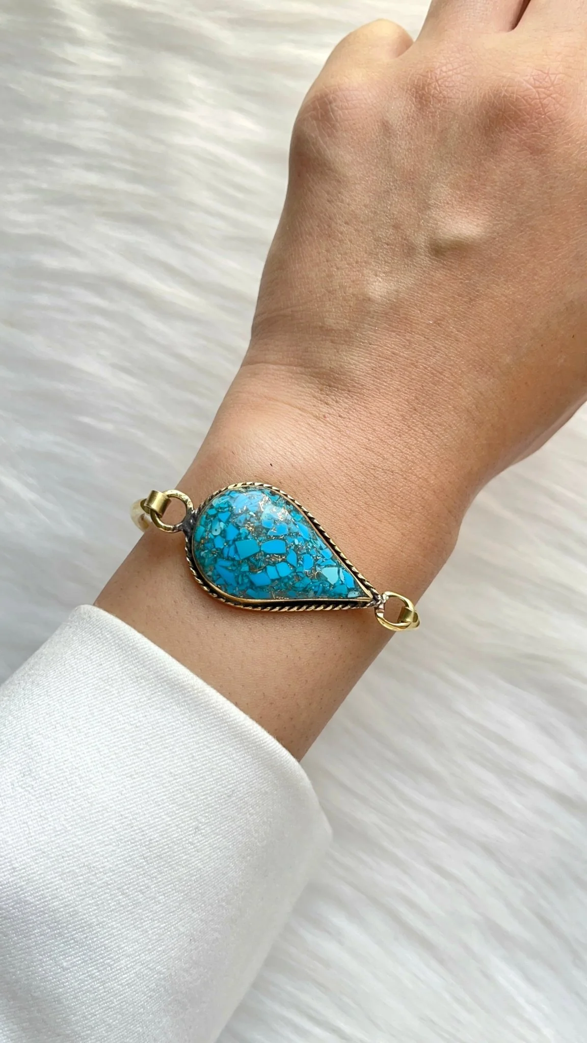 Yara Turquoise Set - Copper Set - Image 6