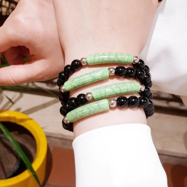 Yasmine Bracelets Set - Agate - Image 3