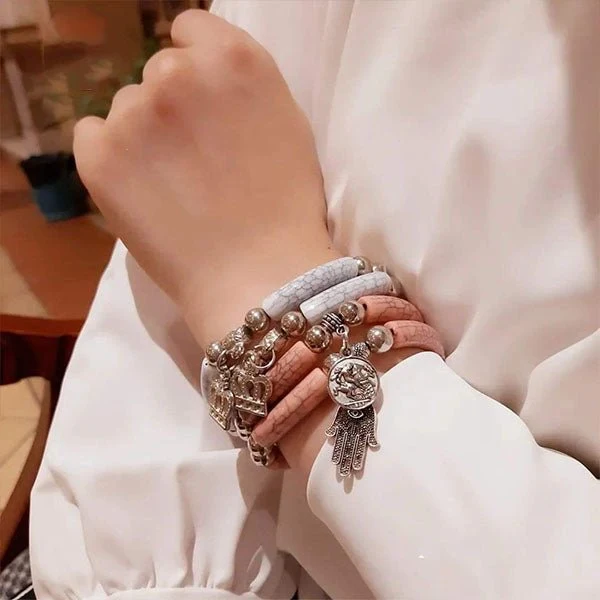 Zahra Set - Acrylic Bracelets - Image 3