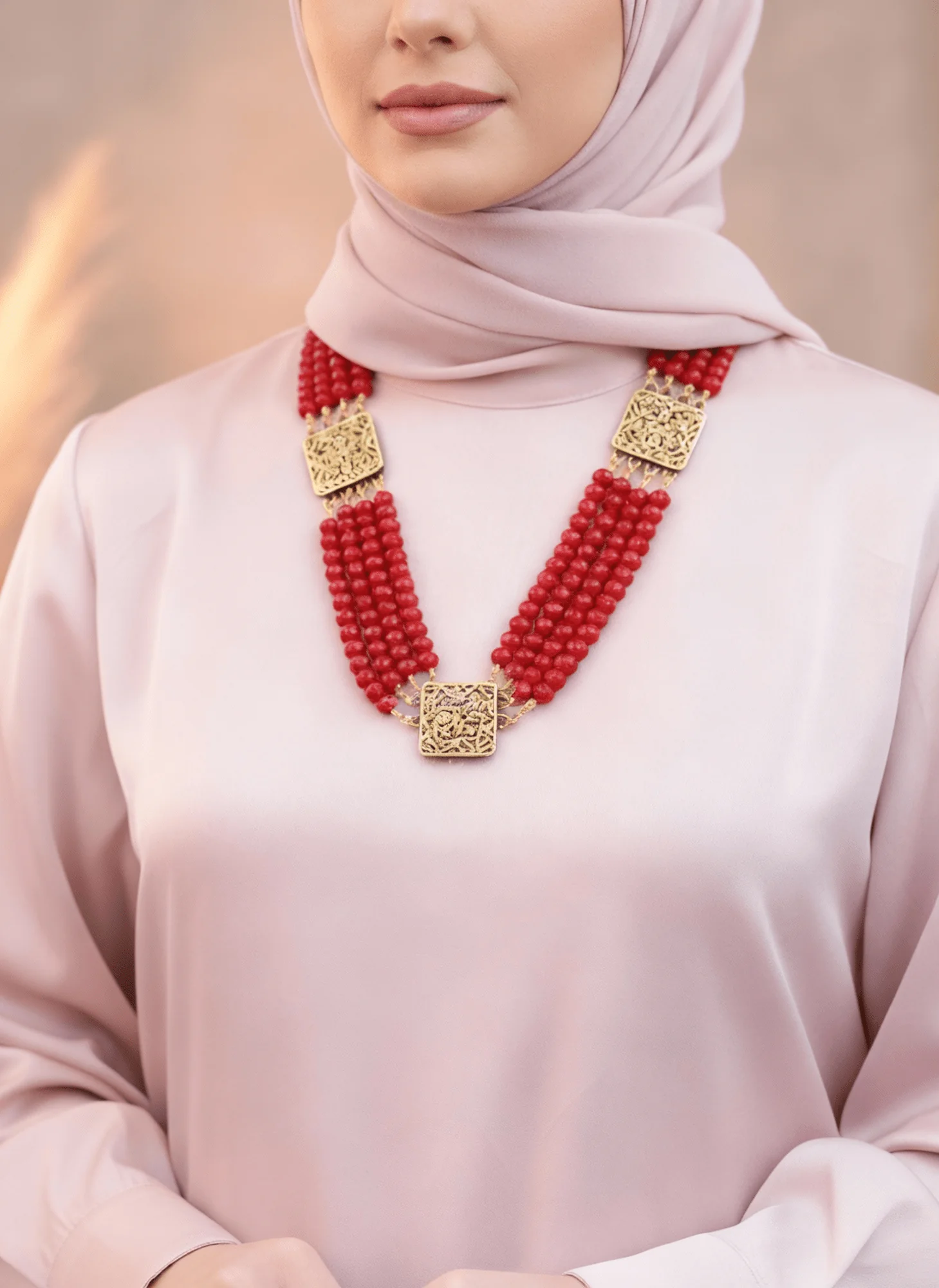 Zaina Pure Copper Necklace - Image 2