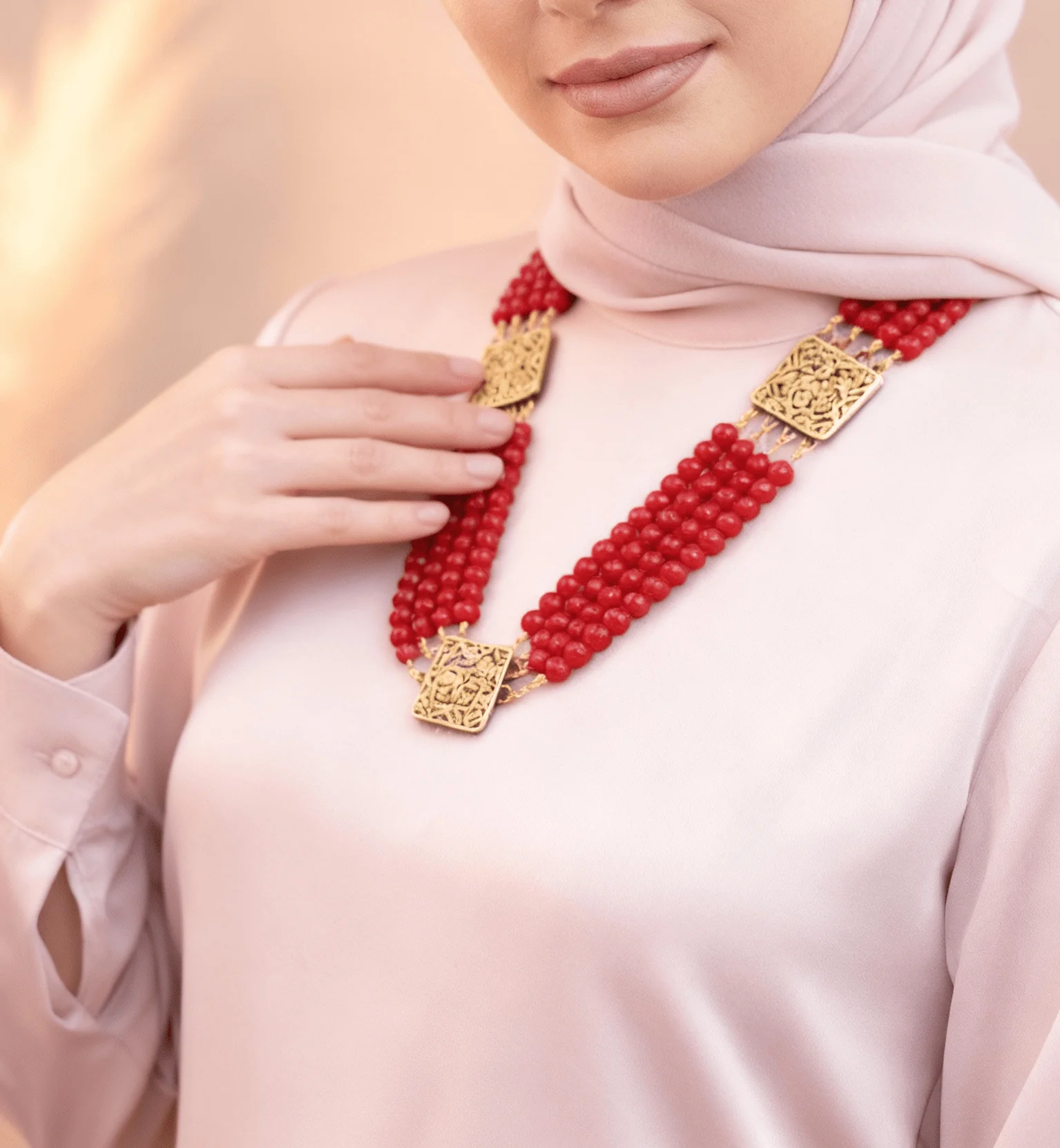 Zaina Pure Copper Necklace - Image 5
